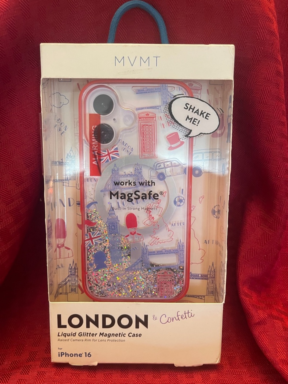 MVMT London Liquid Glitter MagSafe Case for iPhone 16
